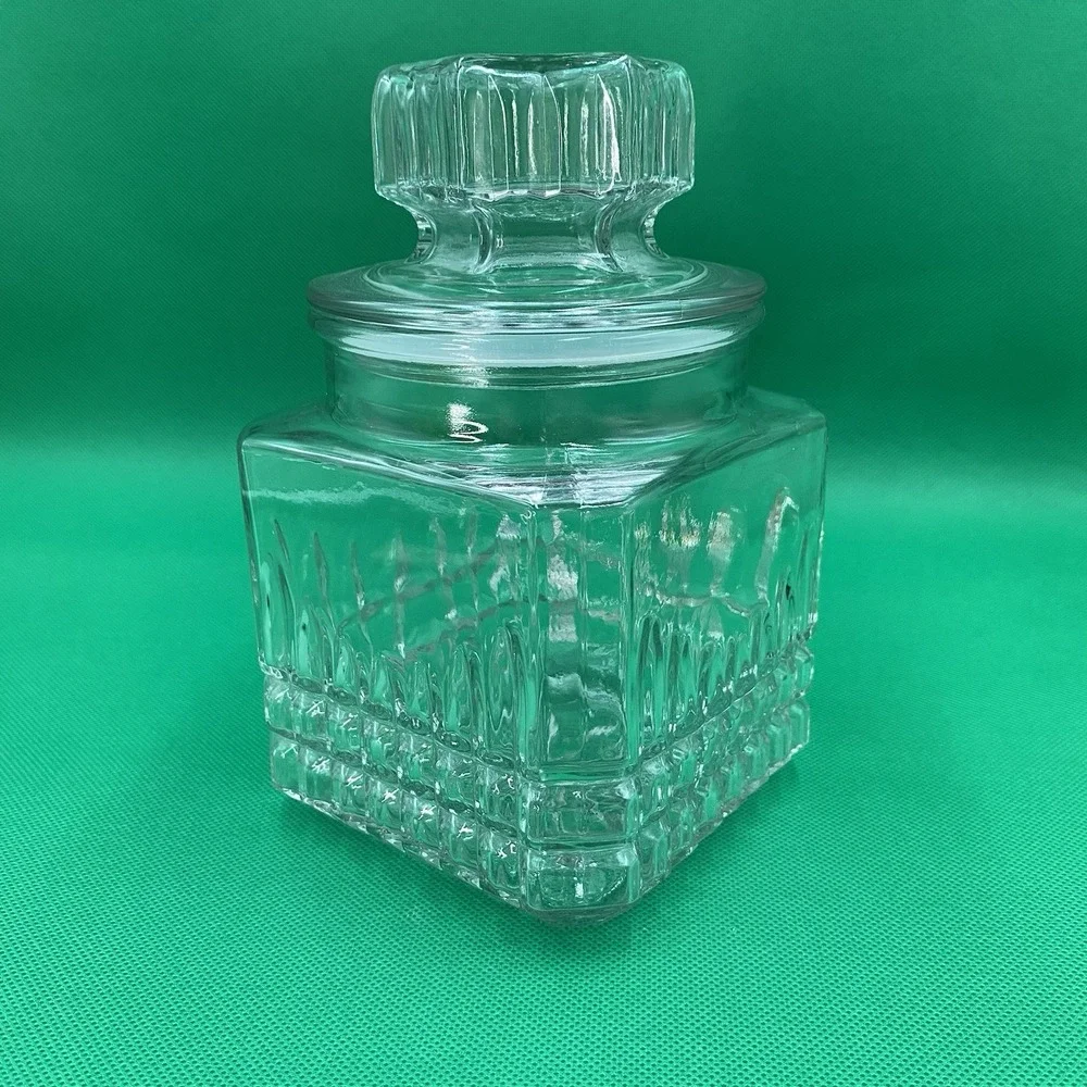 Vintage Koeze Clear Glass 7 1/2